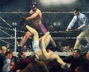 George Wesley Bellows Dempsey and Firpo USA oil painting artist